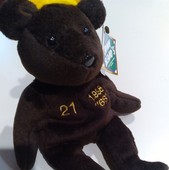 Sammy Sosa #21 & Roger Clemens #21 Bamm Beanos Beanie Baby Bears - Picture 2 of 16